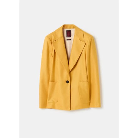 Blazer met zakken met enkele knoop vrouw Stefanel