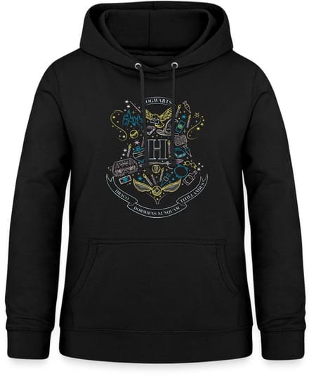 Harry Potter Hogwarts onderdelen Hoodie Dames