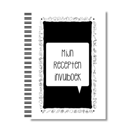 Receptenboek | Invulboek | Lettertijd - A5