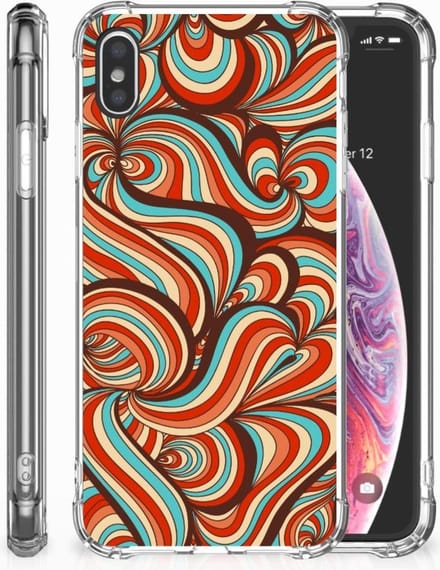 Apple iPhone Xs Max Back Cover Retro