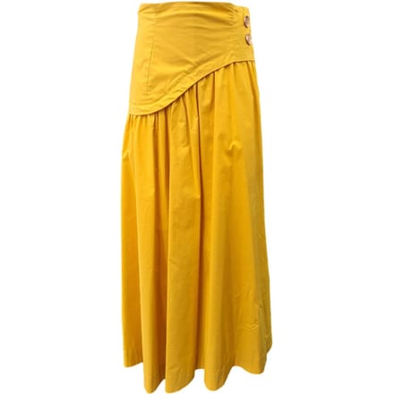 Skills & Genes - Lange rok Senape W271CAMI591