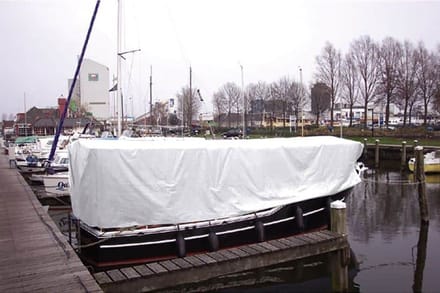 Afdekzeilen / dekkleden 100 g/m² - 3 m x 5 m - wit