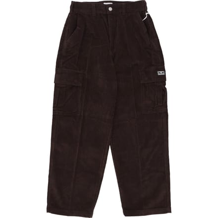 Bigwig Baggy Corduroy Cargo Pant Java Bruine herenlange broek