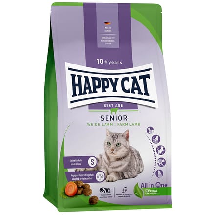 Happy Cat Senior Kattenvoer - Lam - 1,3 kg