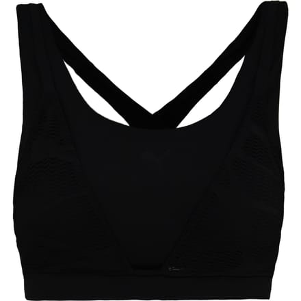 Puma Studio lace Strappy Bra Low Impact Zwart Dames Training Crop Top 656685 01