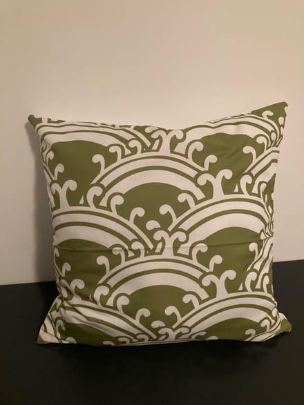 Nordic Geometry Collection Kussenhoes – Olive Green Edition - 45x45 cm