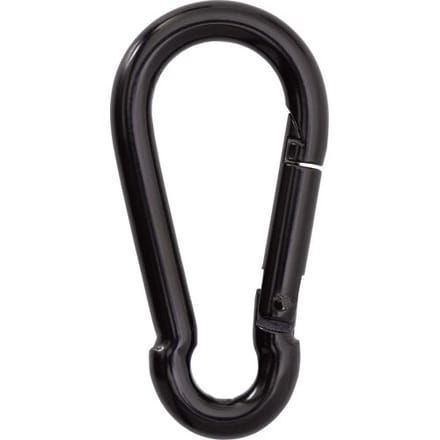 DX karabijnhaak DIN 5299 zwart verzinkt 4x40mm