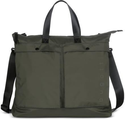 bugatti business tas met laptopvak Legere Briefcase Olive olijfgroen