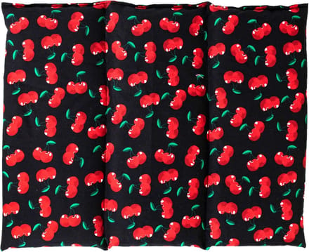 Korrelkussen Groot - Warmtekussen Koudkussen - Ontspanning Thuis - Magnetron Oven Koelkast Vriezer - 40x30 cm - Cherry Zwart