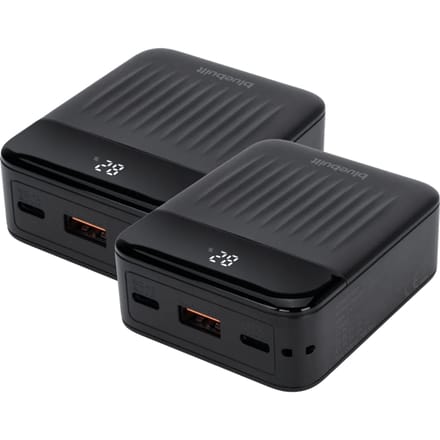 BlueBuilt Power Bank 10.000 mAh met Snelladen 20 Watt Duo Pack