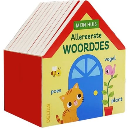 Allereerste woordjes Mijn huis Kartonboekjes