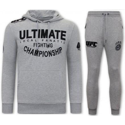 Exclusieve Heren Trainingspak - Ultimate Fighting Championship - Grijs