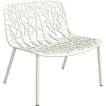 Fast Forest Lounge Stoel - wit