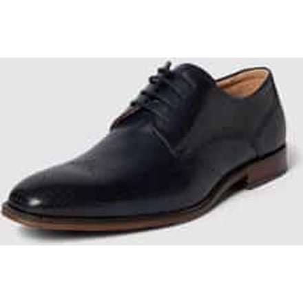 Derby schoenen van leer, model 'SELLENG'