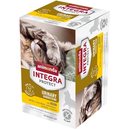 24x100g Adult Urinary Struvietsteen Kip Animonda Integra Protect Kattenvoer