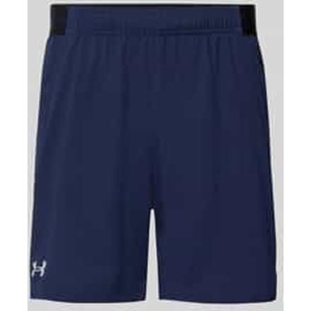 Straight fit korte broek met Logoprint Model 'Vanish'