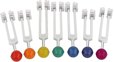 Stemvorken Chakra serie - 65 - Aluminium - Fluweel - S