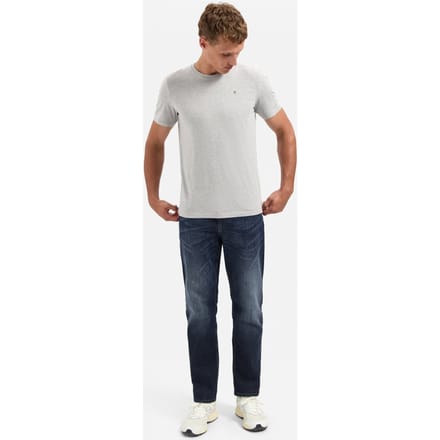 No Excess T-shirt Crewneck Solid Basic Grey Melange Größe: S | Basic T-Shirts Outlet | Herren | Grau