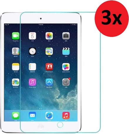 Screenprotector Geschikt voor iPad Pro 10.5 2017 - 10.5 inch - Screenprotector iPad Air 3 10.5 2019 - Tempered Glass - Beschermglas Screen Protector Gehard Glas 3x