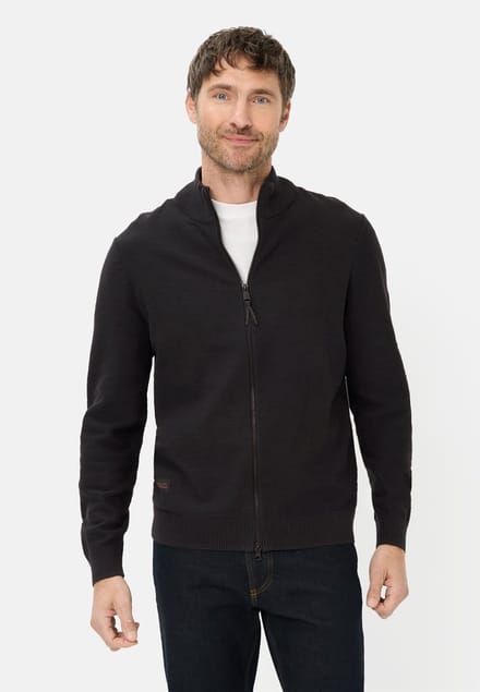 camel active Gebreid vest van puur katoen - Maat - Asphaltmenswear-S