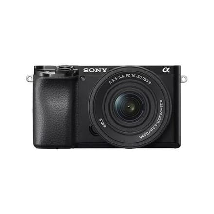 Sony A6100 + 16-50mm lens - APS-C Systeemcamera - Zwart