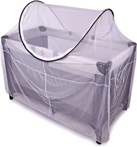 Campingbed met Muggenbescherming - Opvouwbaar Reishuisje voor Kinderen