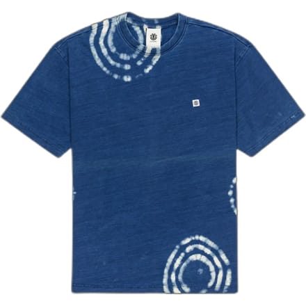 Element Circle T-shirt Met Korte Mouwen Blauw XS Man
