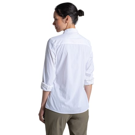Craghoppers Dames/Dames Alma Nosilife Shirt Met Lange Mouwen (Wit)