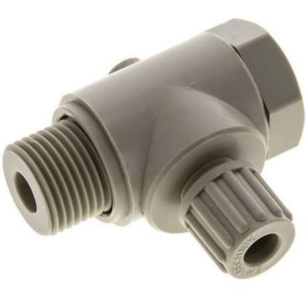 8x6mm & G1/2'' PP L-Vorm Knelfitting Buitendraad Banjo Bout 10bar