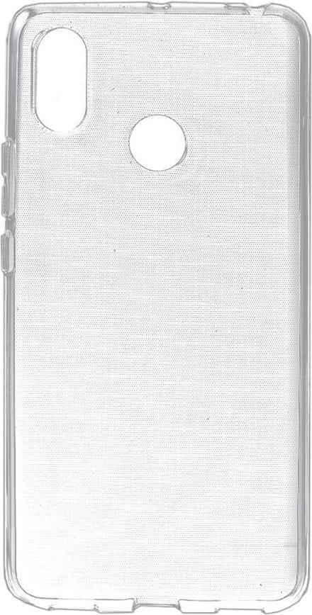 Shop4 - Xiaomi Mi Max 3 Hoesje - Zachte Back Case Transparant