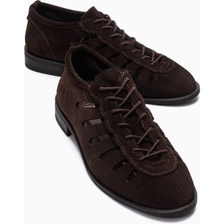 Astron Leren Casual Veterschoenen (Dames)
