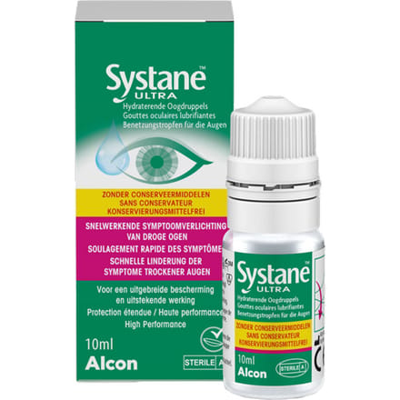 Systane Ultra Oogdruppels Zonder Bewaarmiddel 10ml