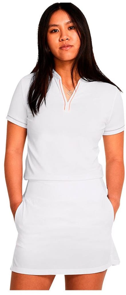 Under Armour Golf Playoff 3.0 Novelty Korte Mouw Poloshirt Voor Dames Wit S Vrouw