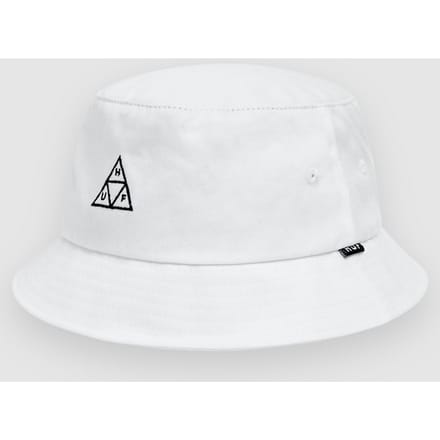 HUF Essentials Triple Triangle Bucket Hat wit