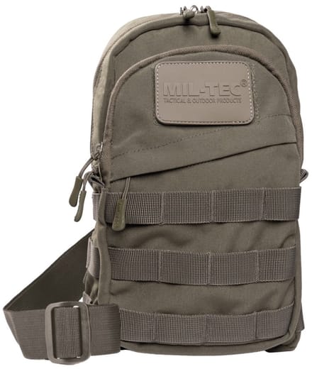 Sling of buik tas Mil-Tec 6 liter groen