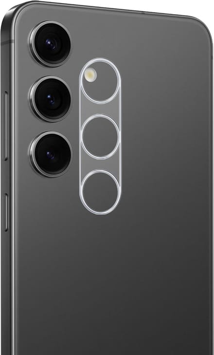 Camera Lens Protector - Geschikt voor Samsung Galaxy S25 Plus - Extra Sterk - Gehard Glas - Camera Screenprotector - Beschermglas - Tempered Glass - Screen Protector