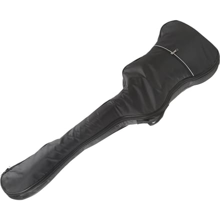 Housse de Guitare Basse Électrique 47 pouces Épaissie Imperméable Double Sangle d'Épaule Réglable Noir black