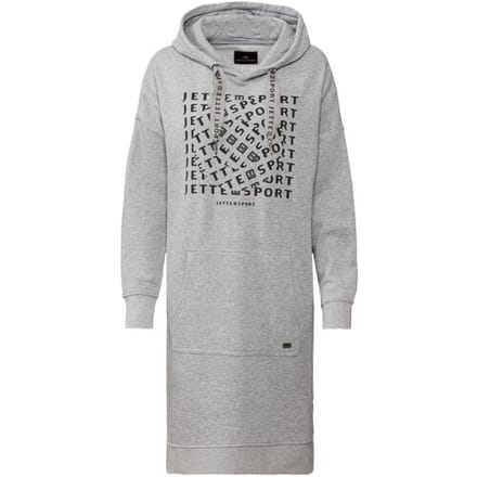 CRIVIT by Jette Sport dames sweaterjurk met katoen (Grijs, M (40/42))