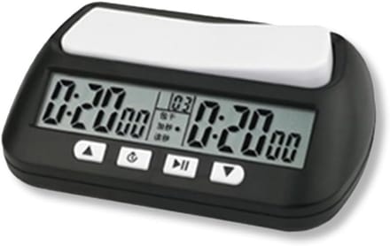 Schaaktimer, ABS-behuizing Duurzaam, Digitale Schaaktimer, Geluidsalarmfunctie, Schaakklok Ys 902 Geschikt Voor Chess, Go