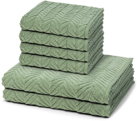 Ross Sonstiges 4 X handdoek 2 X douchehanddoek - in set 6 pack Sensual Skin