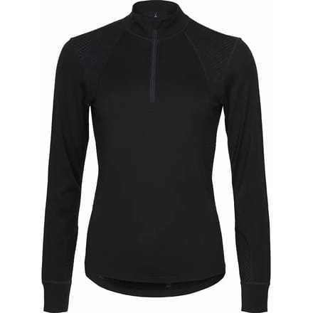 Damestrui met 1/2 rits en lange mouwen Catago Madeleine Merino