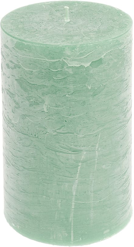 Effen kaarsen lichtgroen 85x150mm 2 st, 2 Stück