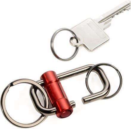 Troika sleutelhanger 2-WAY KEY (Rood)