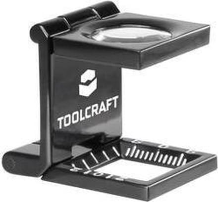 TOOLCRAFT 1505088 Dradenteller Vergrotingsfactor: 10 x Lensgrootte: (Ø) 14 mm