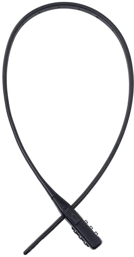 LK150 Combi Zip Multi-use Cycle Security Cable & Bike Lock Zwart One Size - Fietsveiligheid - Fietsbeveiliging