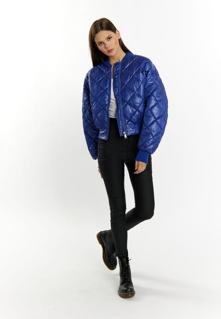 Mymo Gewatteerde blouson Dames KONING BLAUW