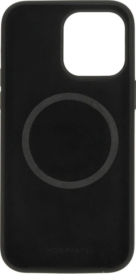 Mobiparts hoesje geschikt voor Apple iPhone 14 Pro Max - MagSafe - Siliconen - Zwart