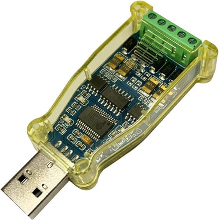 USB naar RS485 Adapter - RS422 Converter - Industriële Automatisering - PL2303GC Chip - 7.29 x 3.51 cm