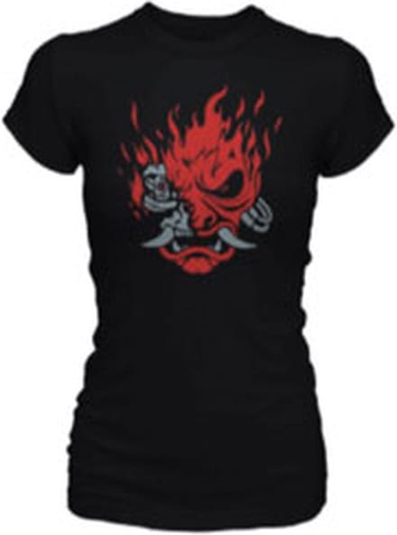 Cyberpunk - Samurai Black Woman T-Shirt - M