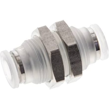 6mm PA Insteekfitting Schotdoorvoer EPDM/PTFE